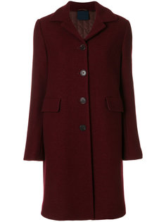 однобортное пальто Aspesi