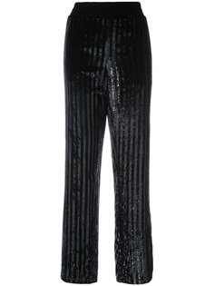 striped sequined trousers Rta