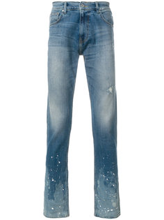 джинсы с потертостями Super Légère