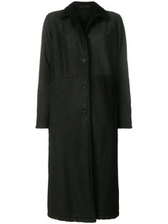 длинное приталенное пальто  Salvatore Santoro