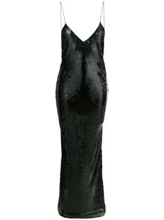 длинное платье  с пайетками  Stella McCartney