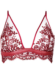 lace-embroidered bra Loveday London