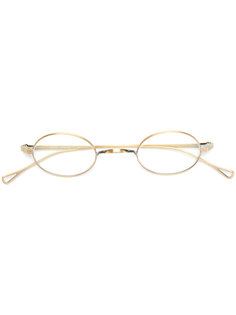 классические очки в овальной оправе Lunor