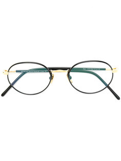 классические очки в круглой оправе Lunor