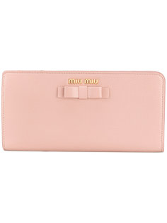 кошелек с бантом Miu Miu