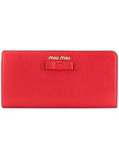 кошелек с бантом Miu Miu