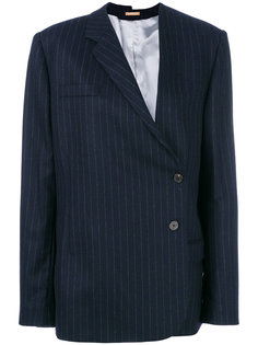 пиджак в тонкую полоску Nehera