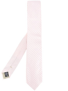 галстук с мелким узором Armani Collezioni