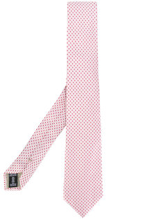 галстук с мелким узором Armani Collezioni