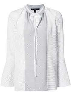 micro patterned blouse Derek Lam