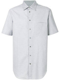 рубашка в полоску с короткими рукавами Armani Collezioni