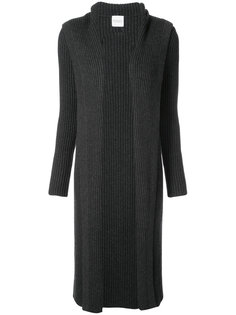 кардиган с капюшоном в рубчик Madeleine Thompson