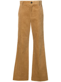 расклешенные вельветовые брюки Marc Jacobs