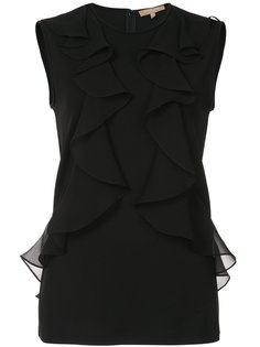 блузка с рюшами Michael Kors