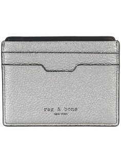 визитница с отделкой металлик Rag & Bone