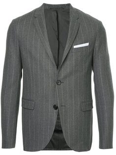 пиджак в полоску Neil Barrett