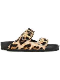 сандалии с животным принтом Birkenstock