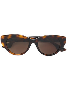 солнцезащитные очки кошачий глаз в черепаховой оправе Mcq By Alexander Mcqueen Eyewear