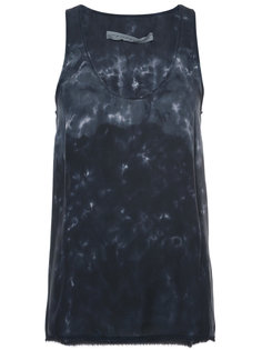 tie-dye plunge neck tank top Raquel Allegra