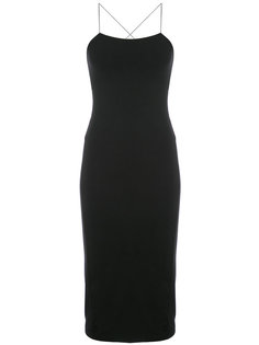 приталенное трикотажное платье  T By Alexander Wang