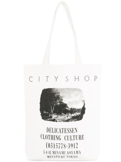 сумка-тоут с принтом Cityshop