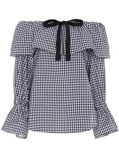 блузка с заниженной линией плеч Rejina Pyo