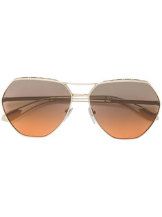 солнцезащитные очки-авиаторы  Bulgari