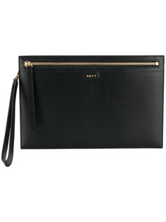 клатч на молнии DKNY