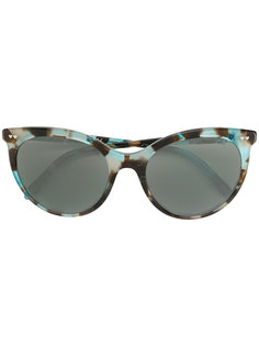 солнцезащитные очки кошачий глаз с узором Tiffany & Co.