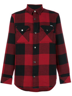 рубашка в клетку с карманами Carhartt