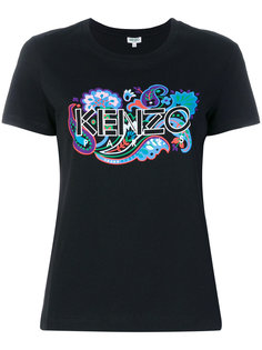 футболка с принтом логотипа Kenzo