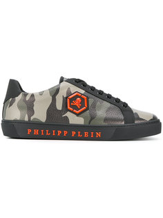 камуфляжные кеды Philipp Plein