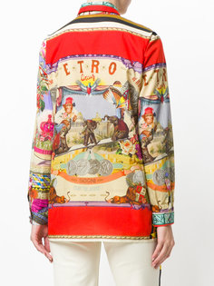 printed blouse Etro