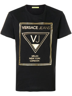 футболка с принтом логотипа Versace Jeans