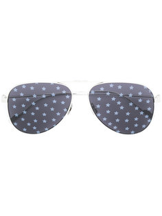солнцезащитные очки-авиаторы со звездами Saint Laurent