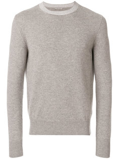 свитер с контрастным вырезом Bottega Veneta
