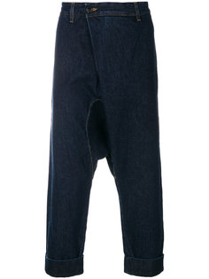 укороченные брюки с заниженным шаговым швом  Gabriele Pasini