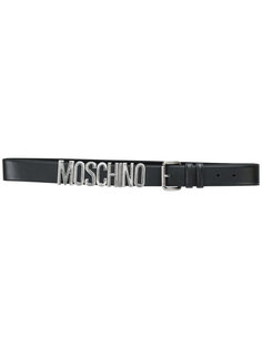 ремень с логотипом Moschino