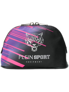 косметичка с принтом тигра и логотипа Plein Sport
