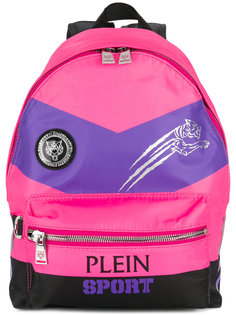 colour block backpack Plein Sport