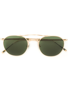 tinted aviator sunglasses Matsuda