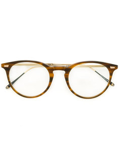 tortoiseshell-effect glasses Matsuda