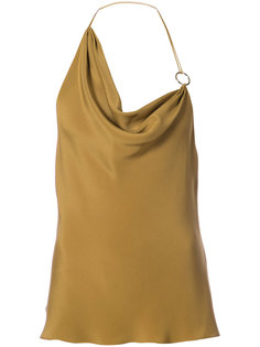 asymmetric halter neck top Cushnie Et Ochs