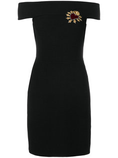 платье с открытыми плечами Dolce & Gabbana