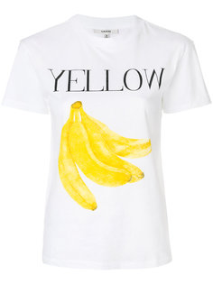 футболка с бананами Ganni