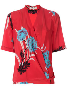 блузка с запахом Dvf Diane Von Furstenberg