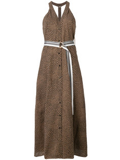 длинное платье на пуговицах спереди Dvf Diane Von Furstenberg