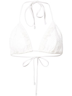 lace frill string bikini top Jonathan Simkhai