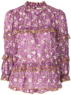 блузка Mauryn с цветочным принтом Isabel Marant Étoile