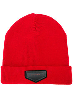 logo plaque beanie Givenchy